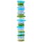 Matte Blue &#x26; Green Glass Chip Beads by Bead Landing&#x2122;